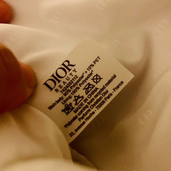 Dior cosmetic pouch bag Brand new never been used Holiday 2024 nib Authentic ⭐️ - Picture 6 of 12